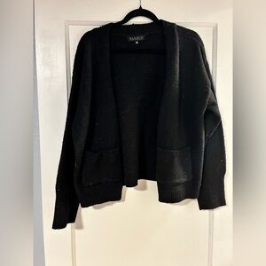 Eloquii Women's Black Cardigan Sweater